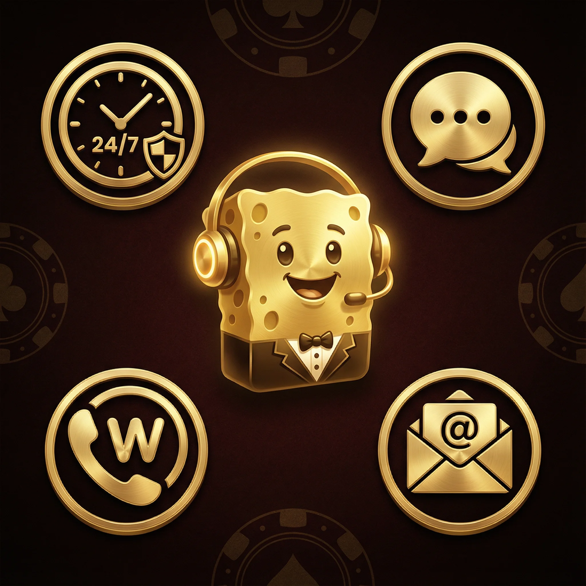 Soporte al cliente 24/7 casino México